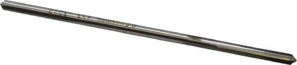 Made in USA - 0.1515" High Speed Steel 4 Flute Chucking Reamer - Straight Flute, 0.143" Straight Shank, 1" Flute Length, 4" OAL - Eagle Tool & Supply