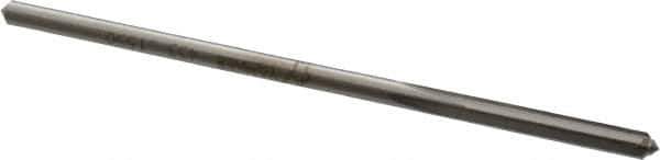 Made in USA - 0.155" High Speed Steel 4 Flute Chucking Reamer - Straight Flute, 0.146" Straight Shank, 1" Flute Length, 4" OAL - Eagle Tool & Supply