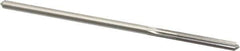 Made in USA - 0.1765" High Speed Steel 6 Flute Chucking Reamer - Straight Flute, 0.1645" Straight Shank, 1-1/8" Flute Length, 4-1/2" OAL - Eagle Tool & Supply