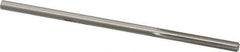 Made in USA - 0.186" High Speed Steel 6 Flute Chucking Reamer - Straight Flute, 0.1805" Straight Shank, 1-1/8" Flute Length, 4-1/2" OAL - Eagle Tool & Supply