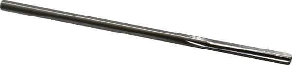 Made in USA - 0.192" High Speed Steel 6 Flute Chucking Reamer - Straight Flute, 0.186" Straight Shank, 1-1/4" Flute Length, 5" OAL - Eagle Tool & Supply