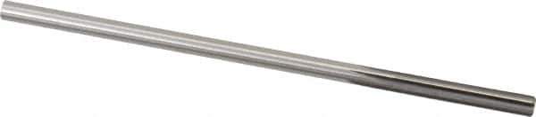 Made in USA - 0.194" High Speed Steel 6 Flute Chucking Reamer - Straight Flute, 0.186" Straight Shank, 1-1/4" Flute Length, 5" OAL - Eagle Tool & Supply