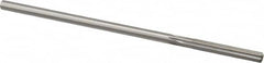 Made in USA - 0.197" High Speed Steel 6 Flute Chucking Reamer - Eagle Tool & Supply
