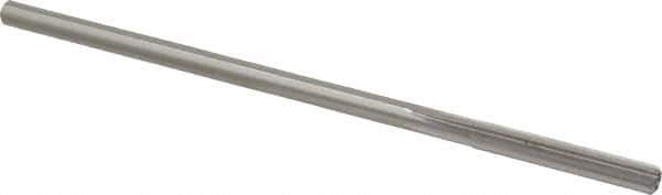 Made in USA - 0.1975" High Speed Steel 6 Flute Chucking Reamer - Straight Flute, 0.1895" Straight Shank, 1-1/4" Flute Length, 5" OAL - Eagle Tool & Supply
