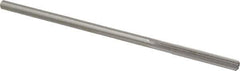 Made in USA - 0.1975" High Speed Steel 6 Flute Chucking Reamer - Straight Flute, 0.1895" Straight Shank, 1-1/4" Flute Length, 5" OAL - Eagle Tool & Supply