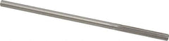 Made in USA - 0.2" High Speed Steel 6 Flute Chucking Reamer - Straight Flute, 0.1895" Straight Shank, 1-1/4" Flute Length, 5" OAL - Eagle Tool & Supply