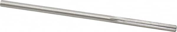 Made in USA - 0.206" High Speed Steel 6 Flute Chucking Reamer - Eagle Tool & Supply