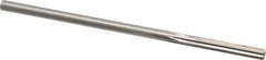 Made in USA - 0.207" High Speed Steel 6 Flute Chucking Reamer - Straight Flute, 0.2016" Straight Shank, 1-1/4" Flute Length, 5" OAL - Eagle Tool & Supply