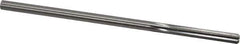 Made in USA - 0.21" High Speed Steel 6 Flute Chucking Reamer - Straight Flute, 0.2016" Straight Shank, 1-1/4" Flute Length, 5" OAL - Eagle Tool & Supply