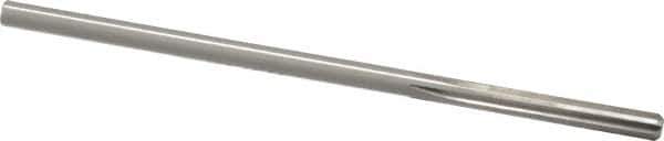 Made in USA - 0.2115" High Speed Steel 6 Flute Chucking Reamer - Straight Flute, 0.2016" Straight Shank, 1-1/4" Flute Length, 5" OAL - Eagle Tool & Supply