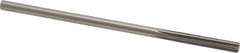 Made in USA - 0.215" High Speed Steel 6 Flute Chucking Reamer - Straight Flute, 0.2075" Straight Shank, 1-1/4" Flute Length, 5" OAL - Eagle Tool & Supply