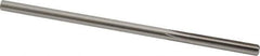 Made in USA - 0.2175" High Speed Steel 6 Flute Chucking Reamer - Straight Flute, 0.2075" Straight Shank, 1-1/4" Flute Length, 5" OAL - Eagle Tool & Supply