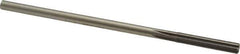 Made in USA - 0.218" High Speed Steel 6 Flute Chucking Reamer - Straight Flute, 0.2075" Straight Shank, 1-1/4" Flute Length, 5" OAL - Eagle Tool & Supply