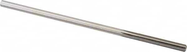 Made in USA - 0.224" High Speed Steel 6 Flute Chucking Reamer - Eagle Tool & Supply