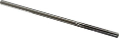 Made in USA - 0.2305" High Speed Steel 6 Flute Chucking Reamer - Straight Flute, 0.2173" Straight Shank, 1-1/2" Flute Length, 6" OAL - Eagle Tool & Supply