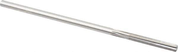 Made in USA - 0.2335" High Speed Steel 6 Flute Chucking Reamer - Straight Flute, 0.2173" Straight Shank, 1-1/2" Flute Length, 6" OAL - Eagle Tool & Supply