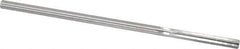 Made in USA - 0.2345" High Speed Steel 6 Flute Chucking Reamer - Straight Flute, 0.2265" Straight Shank, 1-1/2" Flute Length, 6" OAL - Eagle Tool & Supply