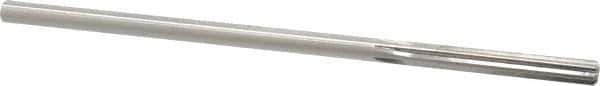 Made in USA - 0.2385" High Speed Steel 6 Flute Chucking Reamer - Straight Flute, 0.2329" Straight Shank, 1-1/2" Flute Length, 6" OAL - Eagle Tool & Supply