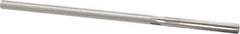 Made in USA - 0.2385" High Speed Steel 6 Flute Chucking Reamer - Straight Flute, 0.2329" Straight Shank, 1-1/2" Flute Length, 6" OAL - Eagle Tool & Supply
