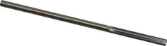 Made in USA - 0.2445" High Speed Steel 6 Flute Chucking Reamer - Straight Flute, 0.2329" Straight Shank, 1-1/2" Flute Length, 6" OAL - Eagle Tool & Supply