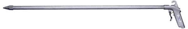 Guardair - 120 Max psi Whisper Jet Pistol Grip Blow Gun - 1/4 NPT, 12" Tube Length, Aluminum - Eagle Tool & Supply