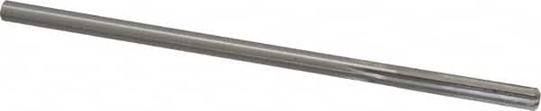 Made in USA - 0.252" High Speed Steel 6 Flute Chucking Reamer - Eagle Tool & Supply