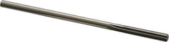 Made in USA - 0.256" High Speed Steel 6 Flute Chucking Reamer - Straight Flute, 0.2405" Straight Shank, 1-1/2" Flute Length, 6" OAL - Eagle Tool & Supply