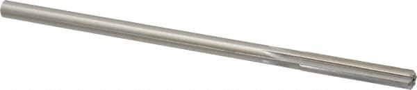 Made in USA - 0.2585" High Speed Steel 6 Flute Chucking Reamer - Straight Flute, 1/4" Straight Shank, 1-1/2" Flute Length, 6" OAL - Eagle Tool & Supply