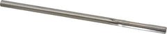 Made in USA - 0.264" High Speed Steel 6 Flute Chucking Reamer - Straight Flute, 1/4" Straight Shank, 1-1/2" Flute Length, 6" OAL - Eagle Tool & Supply