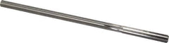 Made in USA - 0.2715" High Speed Steel 6 Flute Chucking Reamer - Straight Flute, 1/4" Straight Shank, 1-1/2" Flute Length, 6" OAL - Eagle Tool & Supply