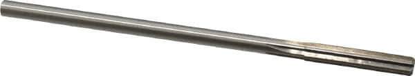 Made in USA - 0.2805" High Speed Steel 6 Flute Chucking Reamer - Straight Flute, 1/4" Straight Shank, 1-1/2" Flute Length, 6" OAL - Eagle Tool & Supply