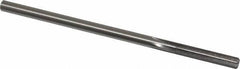 Made in USA - 0.285" High Speed Steel 6 Flute Chucking Reamer - Straight Flute, 1/4" Straight Shank, 1-1/2" Flute Length, 6" OAL - Eagle Tool & Supply