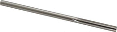 Made in USA - 0.287" High Speed Steel 6 Flute Chucking Reamer - Straight Flute, 1/4" Straight Shank, 1-1/2" Flute Length, 6" OAL - Eagle Tool & Supply