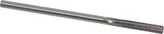Made in USA - 19/64" High Speed Steel 6 Flute Chucking Reamer - Straight Flute, 0.2792" Straight Shank, 1-1/2" Flute Length, 6" OAL - Eagle Tool & Supply