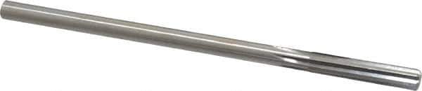 Made in USA - 0.298" High Speed Steel 6 Flute Chucking Reamer - Straight Flute, 0.2792" Straight Shank, 1-1/2" Flute Length, 6" OAL - Eagle Tool & Supply