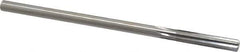 Made in USA - 0.298" High Speed Steel 6 Flute Chucking Reamer - Straight Flute, 0.2792" Straight Shank, 1-1/2" Flute Length, 6" OAL - Eagle Tool & Supply
