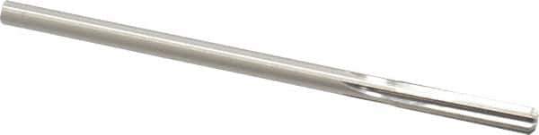 Made in USA - 0.2985" High Speed Steel 6 Flute Chucking Reamer - Straight Flute, 0.2792" Straight Shank, 1-1/2" Flute Length, 6" OAL - Eagle Tool & Supply