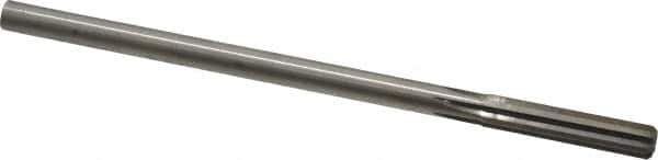 Made in USA - 0.3015" High Speed Steel 6 Flute Chucking Reamer - Straight Flute, 0.2792" Straight Shank, 1-1/2" Flute Length, 6" OAL - Eagle Tool & Supply