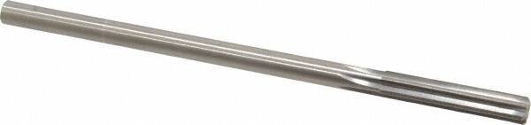 Made in USA - 0.3055" High Speed Steel 6 Flute Chucking Reamer - Straight Flute, 0.2792" Straight Shank, 1-1/2" Flute Length, 6" OAL - Eagle Tool & Supply