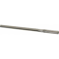 Made in USA - 0.317" High Speed Steel 6 Flute Chucking Reamer - Eagle Tool & Supply