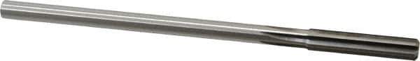 Made in USA - 0.32" High Speed Steel 6 Flute Chucking Reamer - Straight Flute, 0.2792" Straight Shank, 1-1/2" Flute Length, 6" OAL - Eagle Tool & Supply