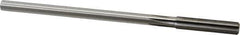 Made in USA - 0.32" High Speed Steel 6 Flute Chucking Reamer - Straight Flute, 0.2792" Straight Shank, 1-1/2" Flute Length, 6" OAL - Eagle Tool & Supply