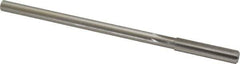 Made in USA - 0.331" High Speed Steel 6 Flute Chucking Reamer - Straight Flute, 0.2792" Straight Shank, 1-1/2" Flute Length, 6" OAL - Eagle Tool & Supply