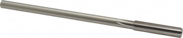 Made in USA - 0.334" High Speed Steel 6 Flute Chucking Reamer - Eagle Tool & Supply