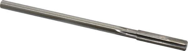 Made in USA - 0.336" High Speed Steel 6 Flute Chucking Reamer - Straight Flute, 0.2792" Straight Shank, 1-1/2" Flute Length, 6" OAL - Eagle Tool & Supply