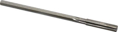 Made in USA - 0.336" High Speed Steel 6 Flute Chucking Reamer - Straight Flute, 0.2792" Straight Shank, 1-1/2" Flute Length, 6" OAL - Eagle Tool & Supply