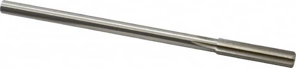 Made in USA - 0.338" High Speed Steel 6 Flute Chucking Reamer - Eagle Tool & Supply