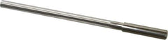 Made in USA - 0.341" High Speed Steel 6 Flute Chucking Reamer - Straight Flute, 0.2792" Straight Shank, 1-1/2" Flute Length, 6" OAL - Eagle Tool & Supply