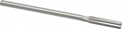Made in USA - 0.343" High Speed Steel 6 Flute Chucking Reamer - Eagle Tool & Supply