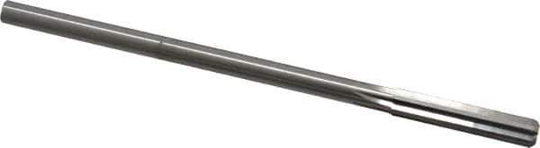 Made in USA - 0.362" High Speed Steel 6 Flute Chucking Reamer - Straight Flute, 0.3105" Straight Shank, 1-3/4" Flute Length, 7" OAL - Eagle Tool & Supply